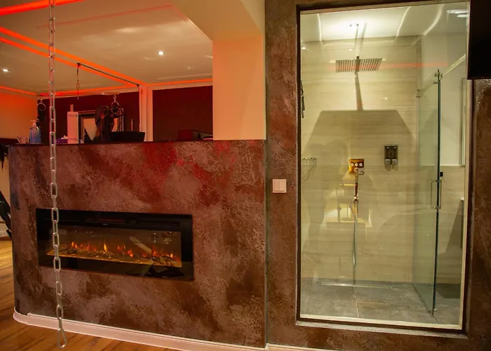 Exkl. Romantisches Sm Black Rose 公寓 *